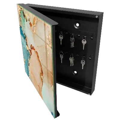 Abstract elegance Wall mounted key box