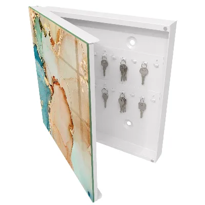 Abstract elegance Wall mounted key box