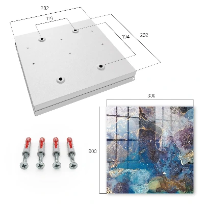 Sea abstraction Key box for wall