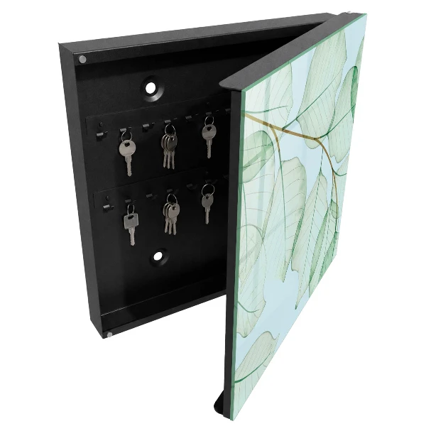 Green leaves Wall mounted key box