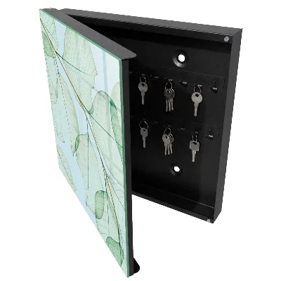 Green leaves Wall mounted key box