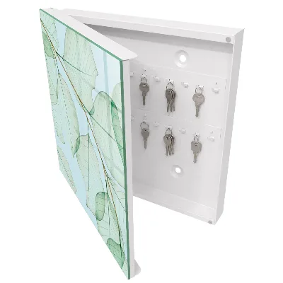 Green leaves Wall mounted key box