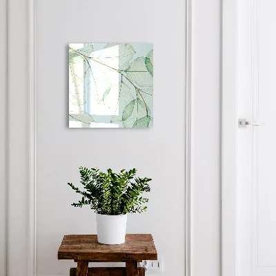 Green leaves Wall mounted key box