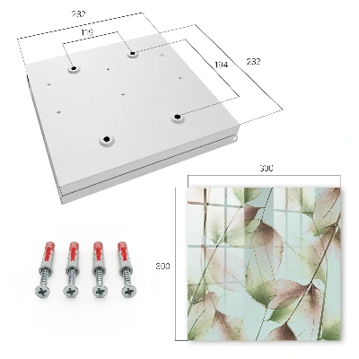 Leaves of nature Key cabinet