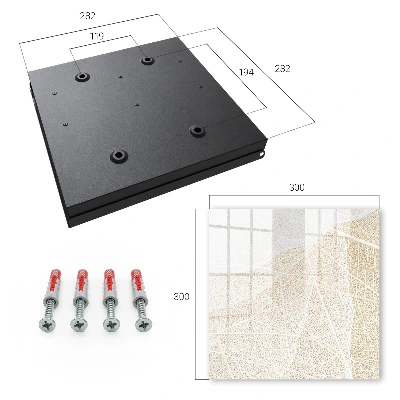 Subtle elegance Key box for wall