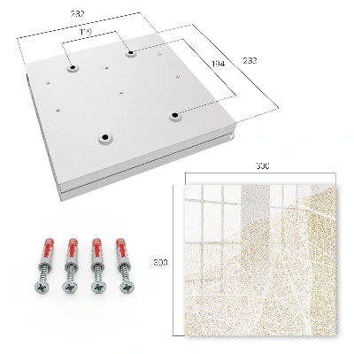 Subtle elegance Key box for wall
