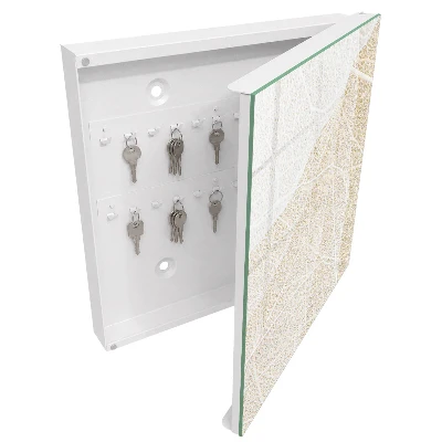 Subtle elegance Key box for wall