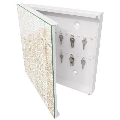 Subtle elegance Key box for wall