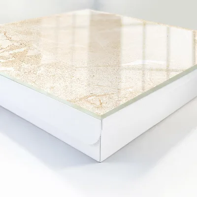 Beige pattern Key box for wall