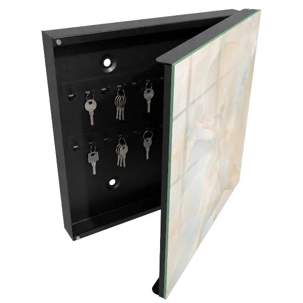 Cream tranquility Key box for wall
