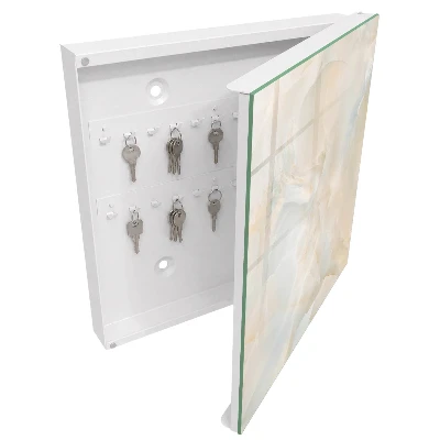 Cream tranquility Key box for wall