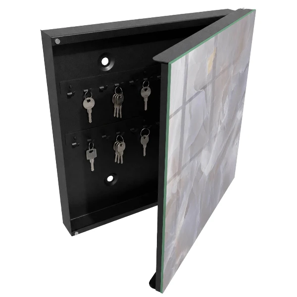 Grey elegance Wall mounted key box