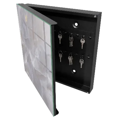 Grey elegance Wall mounted key box