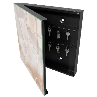 Subtle stone Key cabinet