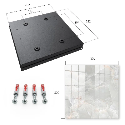 Neutral elegance Key box for wall