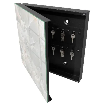 Neutral elegance Key box for wall