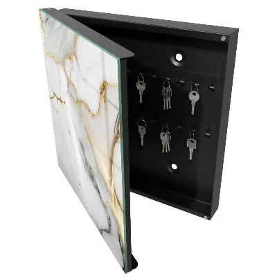 Marble elegance Key box for wall