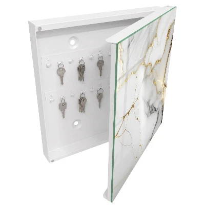 Marble elegance Key box for wall