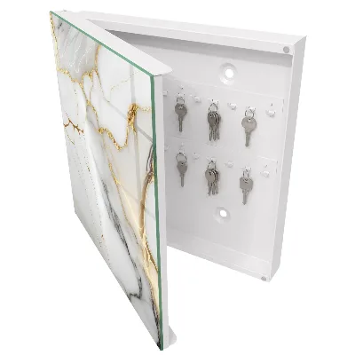 Marble elegance Key box for wall