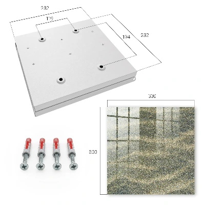 Sand waves Key cabinet