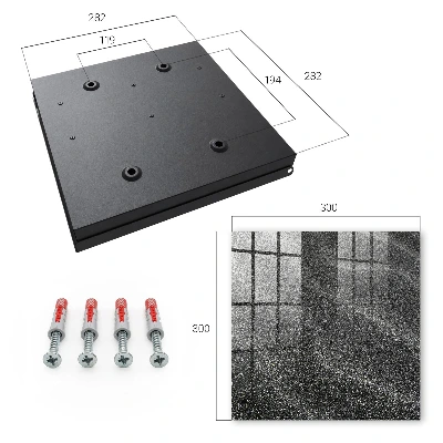 Shimmering waves Key box for wall