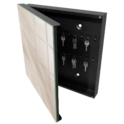 Cream lightness Wall mounted key box