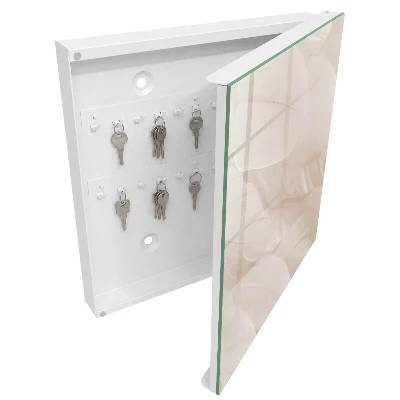 Cream lightness Wall mounted key box