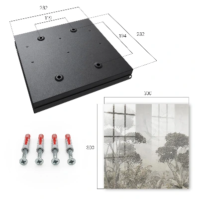 Sensual nature Key box for wall