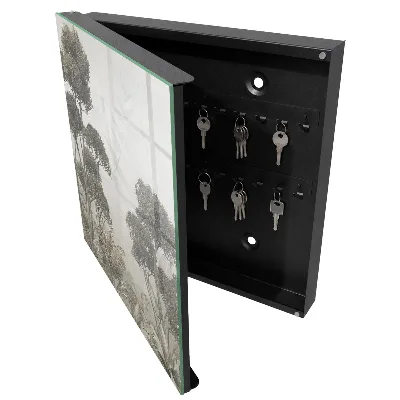 Sensual nature Key box for wall