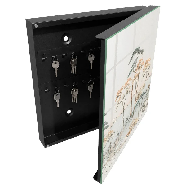 Japanese landscape Key cabinet