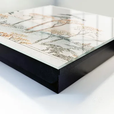 Japanese landscape Key cabinet