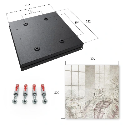 Subtle exoticism Key box for wall