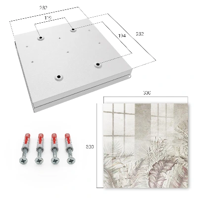 Subtle exoticism Key box for wall