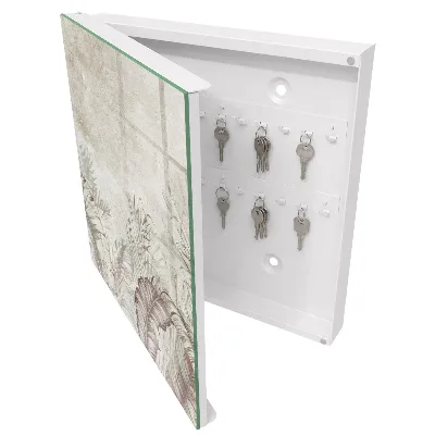 Subtle exoticism Key box for wall