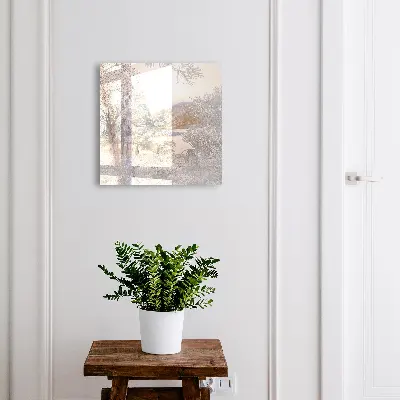 Mountain peace Wall mounted key box