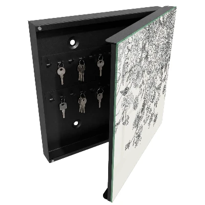 Floral elegance Key cabinet