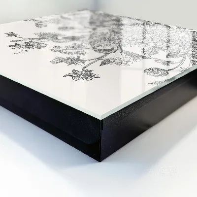 Floral elegance Key cabinet