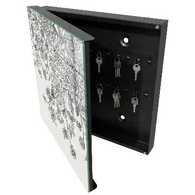 Floral elegance Key cabinet