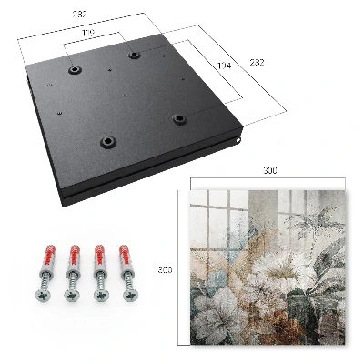 Flowers nature Key cabinet
