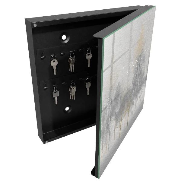 Misty forest Wall mounted key box