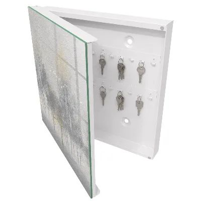 Misty forest Wall mounted key box
