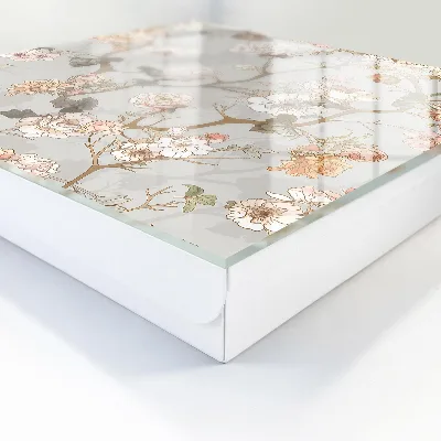 Floral twigs Key cabinet