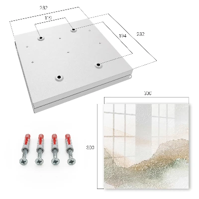 Harmony of nature Key box for wall