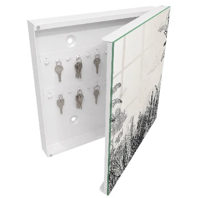 Tropical landscape Key cabinet