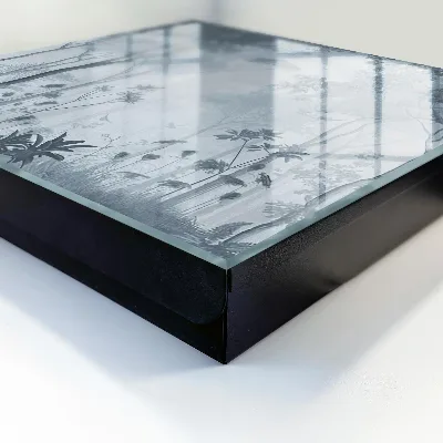 Misty forest Key box for wall