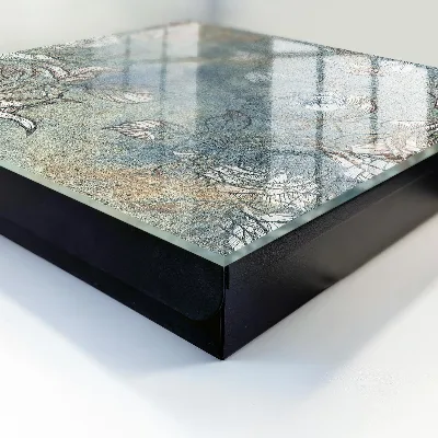 Floral pattern Key box for wall