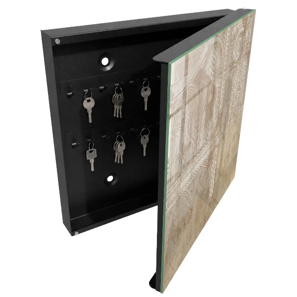 Old architecture Wall mounted key box