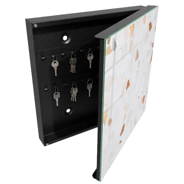 Colorful stones Wall mounted key box