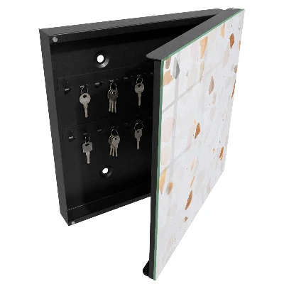 Colorful stones Wall mounted key box
