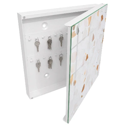 Colorful stones Wall mounted key box